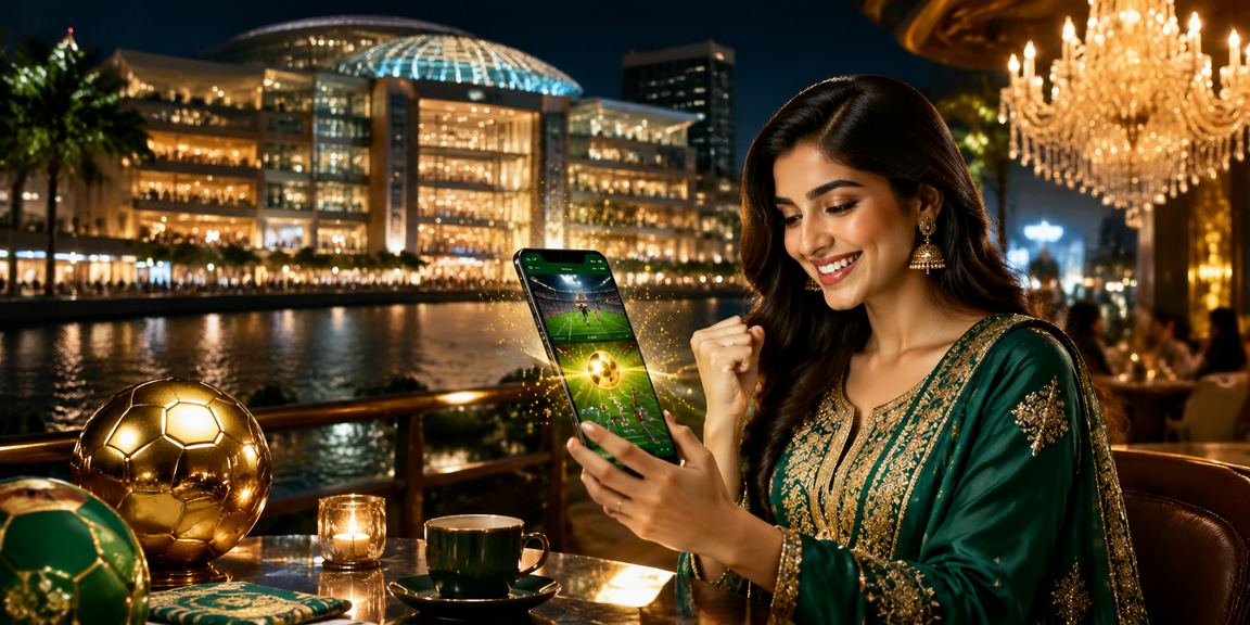 ঢাকায় মোবাইলে স্পোর্টস বেটিং করছেন বাংলাদেশি মডেল